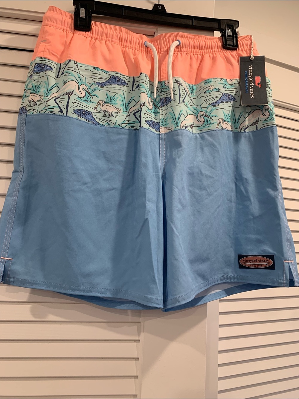 NWT Vineyard Vines swimming trunks size 18/ boys/ men’s small preppy nautical